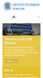Mobile Screenshot of iobmalawi.com